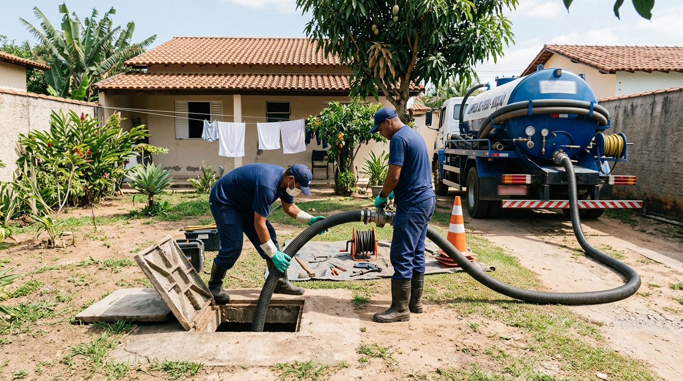 Manutenção de Fossa em Piracicaba‑SP